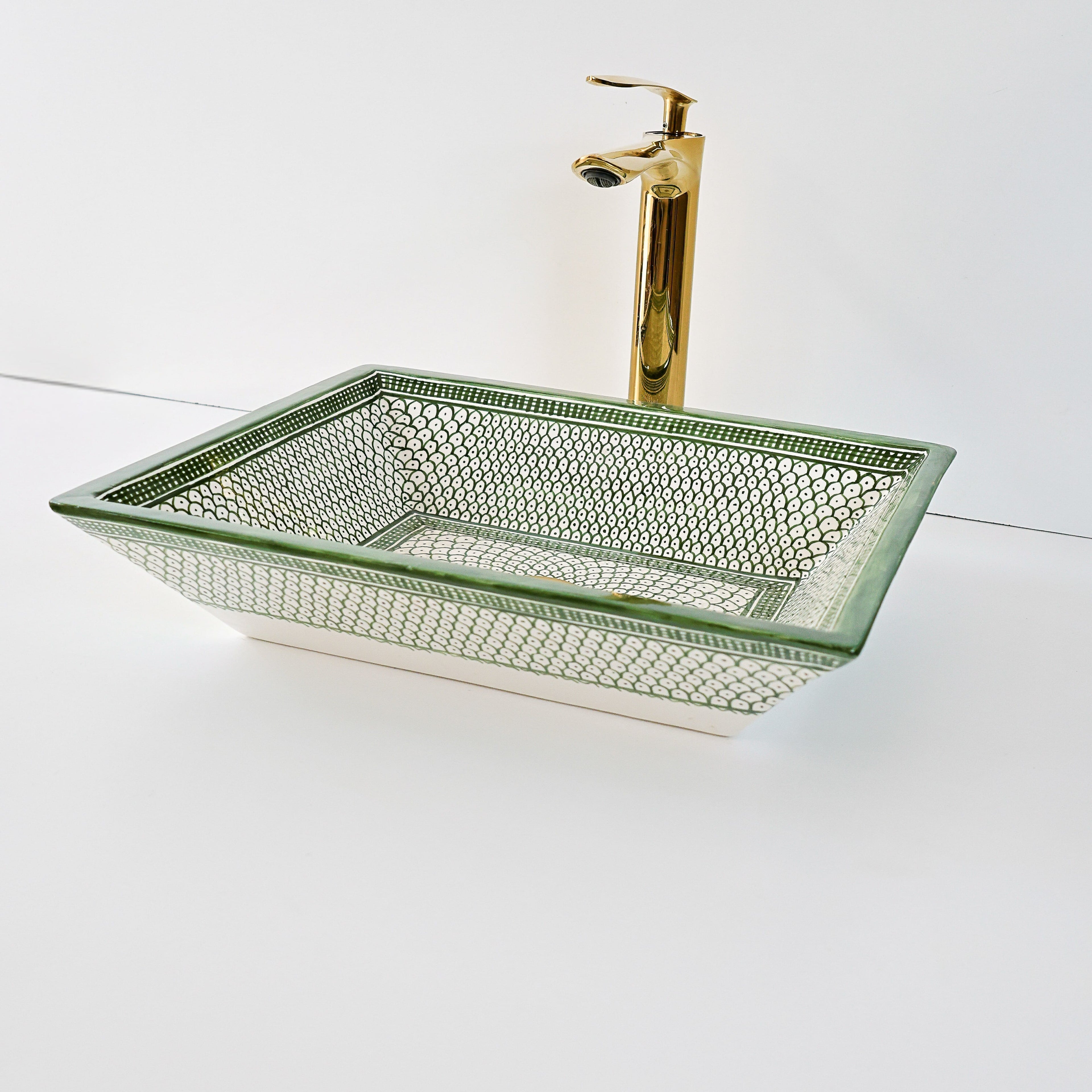 Meuble sous-vasque bois chêne avec lavabo blanc intégré, rangement salle de bain