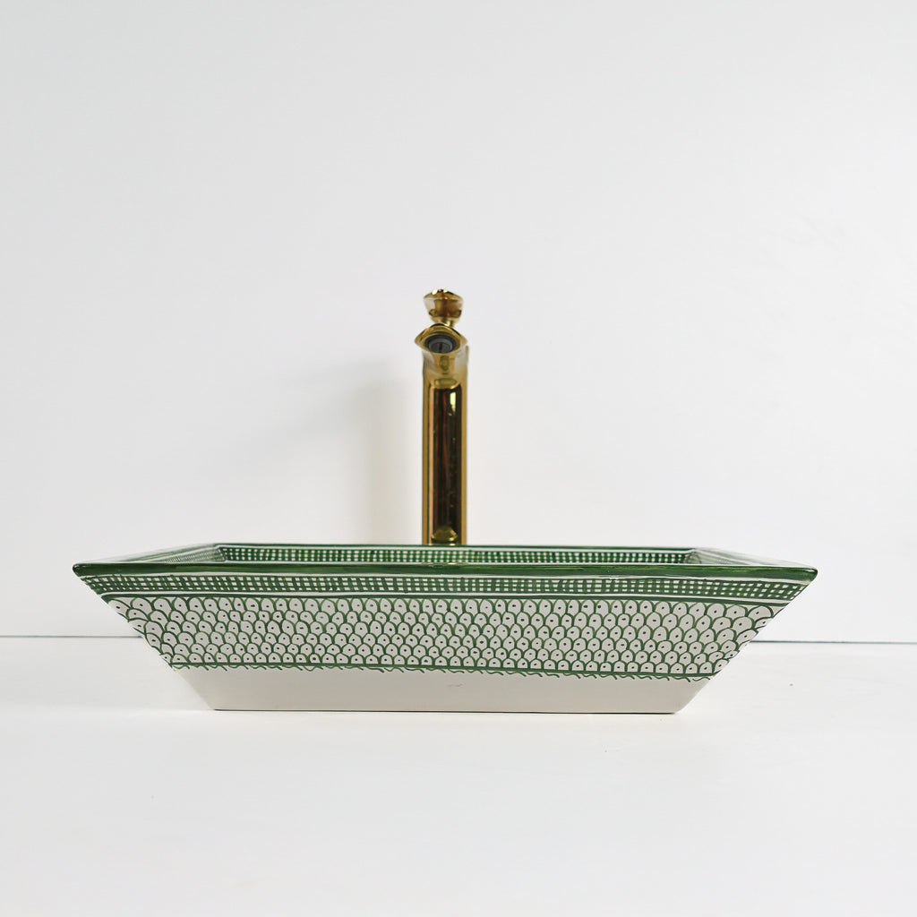 Meuble sous-vasque bois chêne avec lavabo blanc intégré, rangement salle de bain